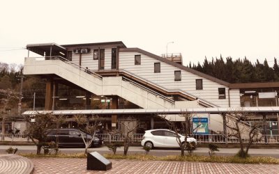 JR平城山駅での駅立ち